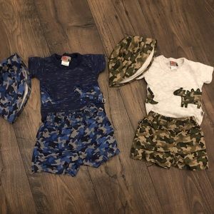 Baby camouflage 2 set